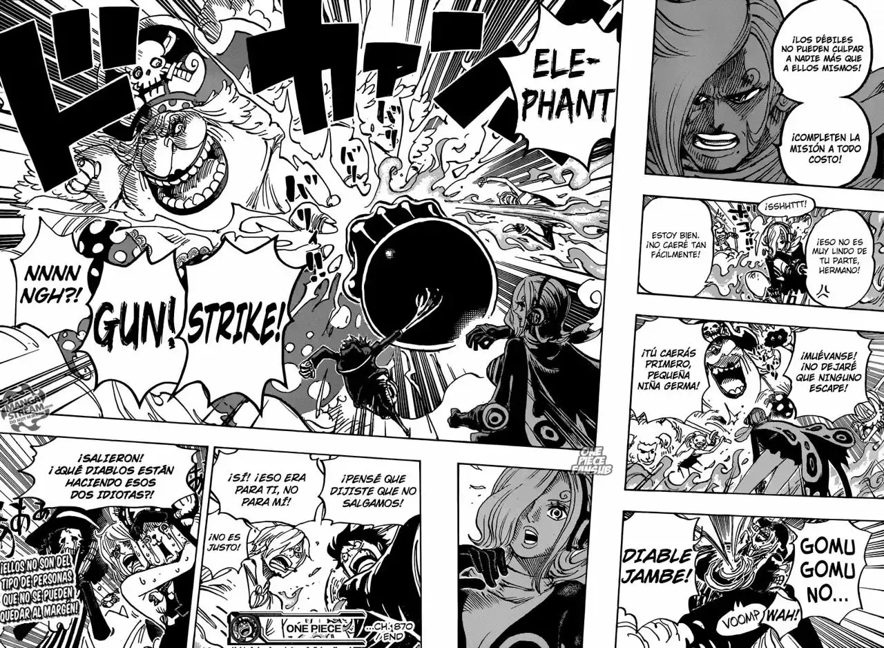 One Piece capítulo 870 página 18