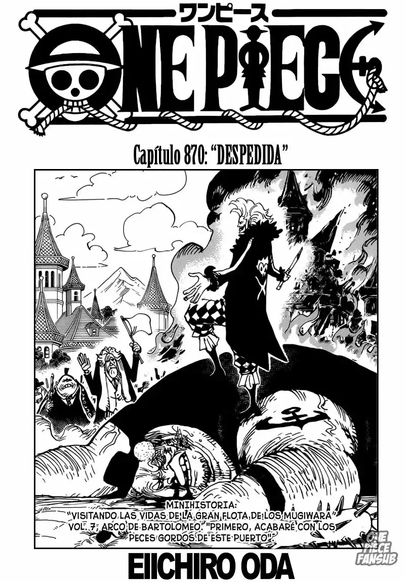 One Piece capítulo 870 página 2