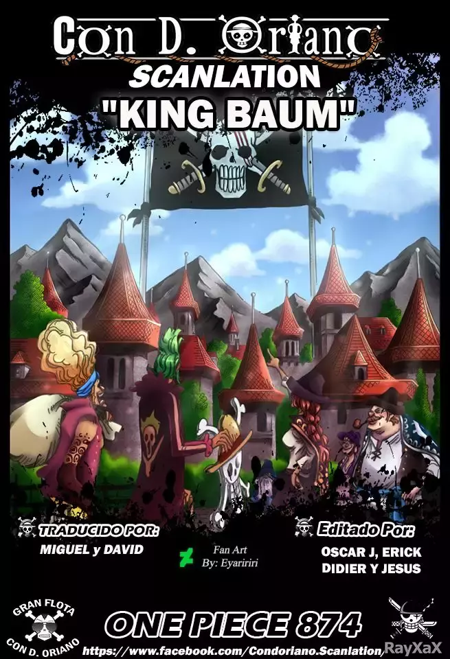 One Piece capítulo 874 página 1