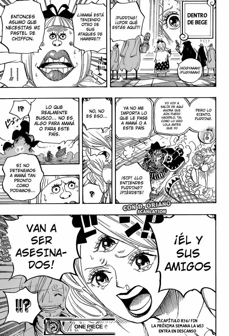 One Piece capítulo 874 página 18