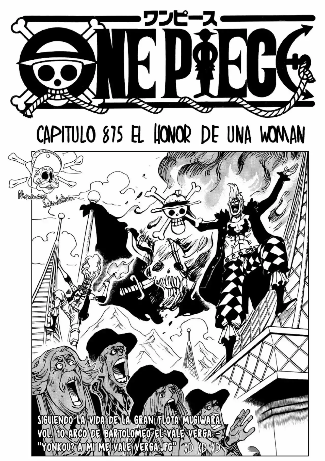 One Piece capítulo 875 página 1