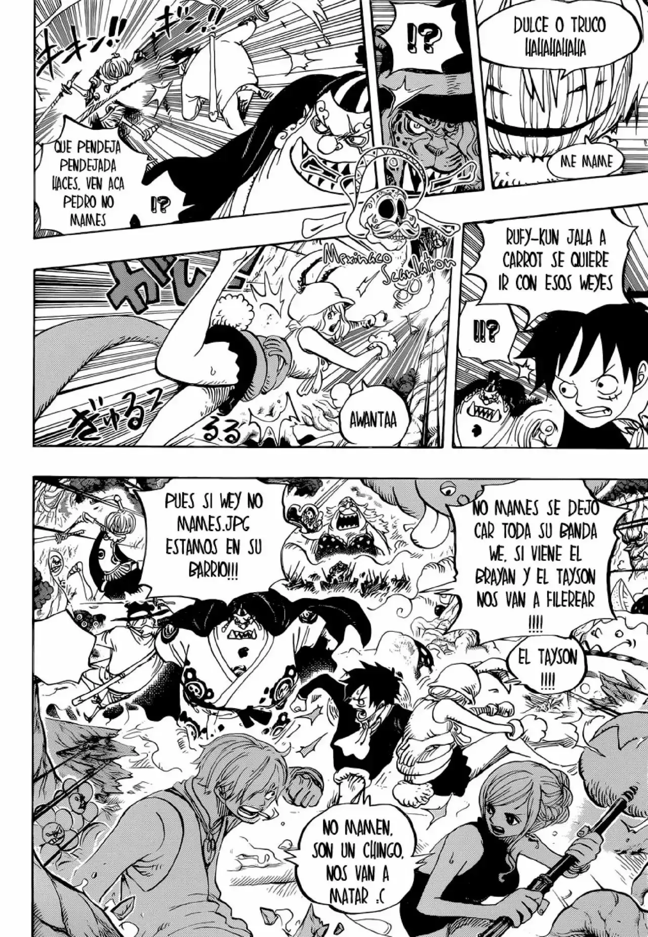 One Piece capítulo 875 página 9