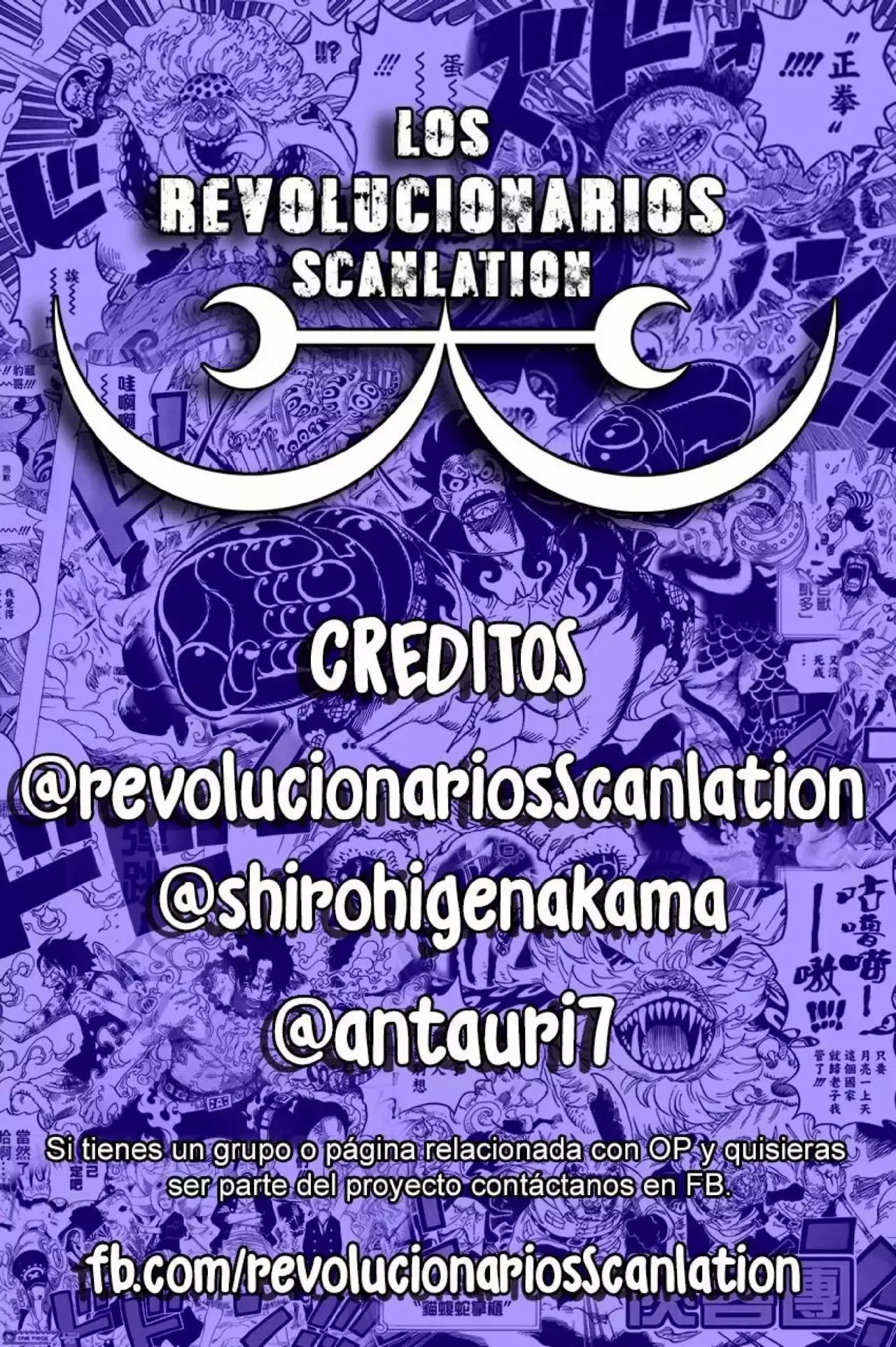 One Piece capítulo 876 página 1