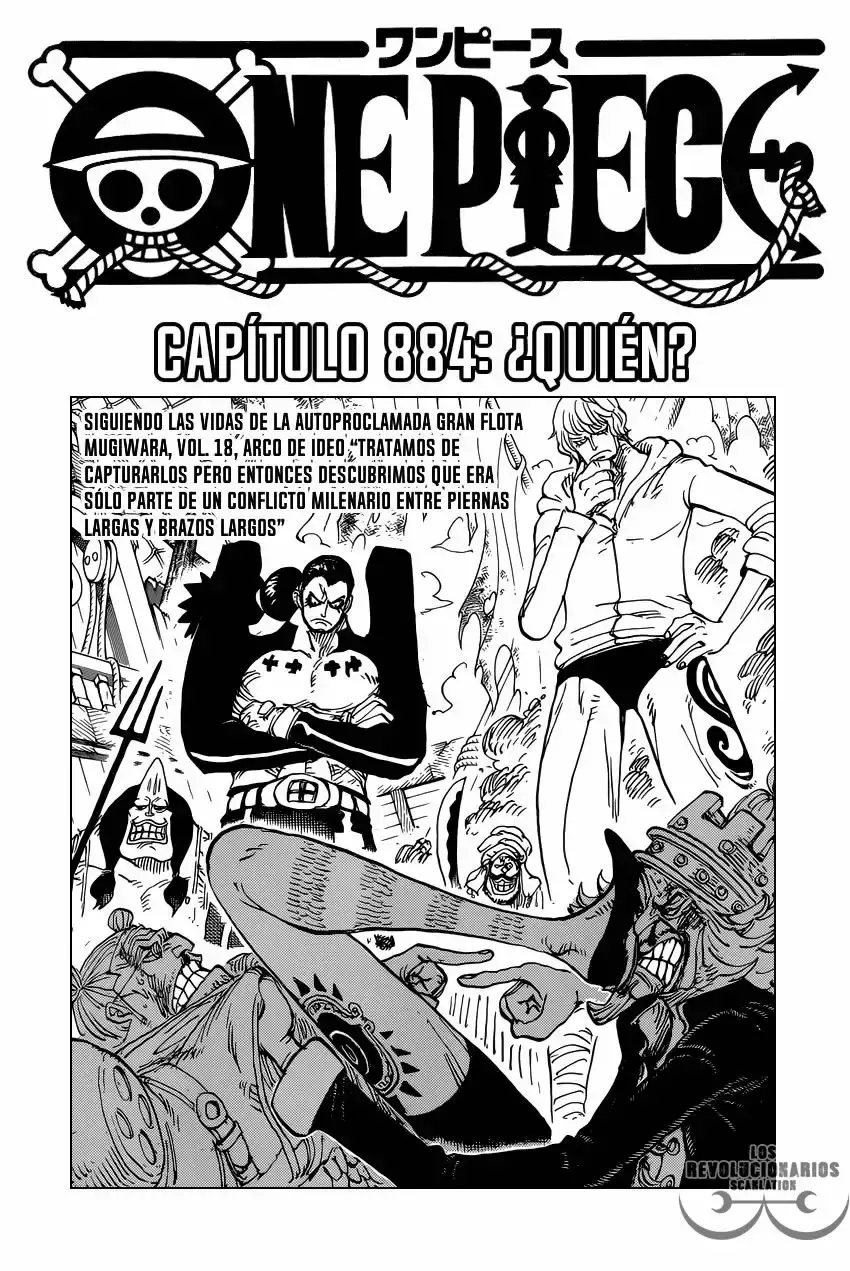 One Piece capítulo 884 página 2