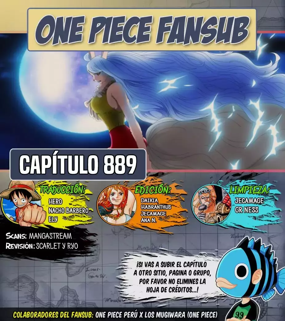 One Piece capítulo 889 página 2