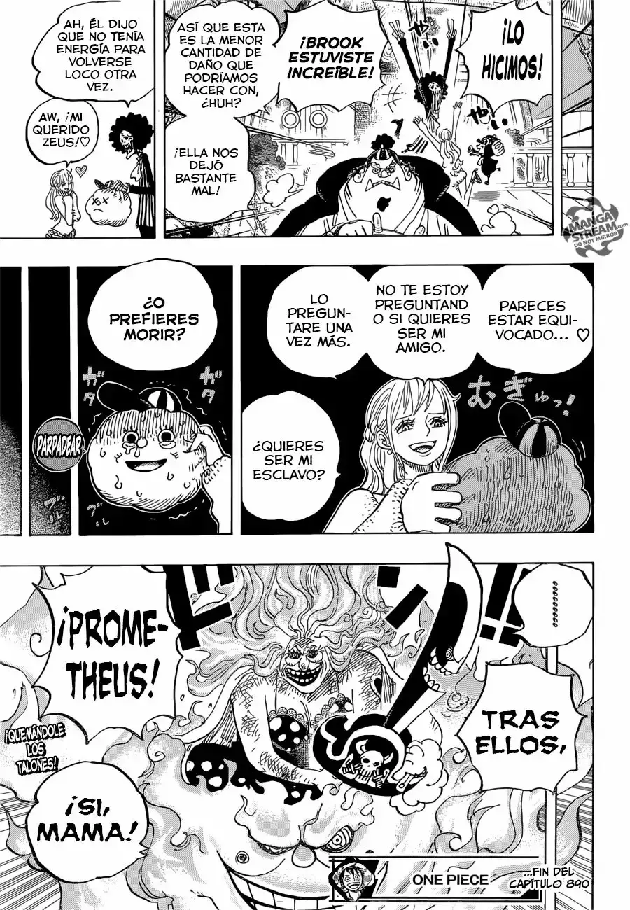 One Piece capítulo 890 página 18