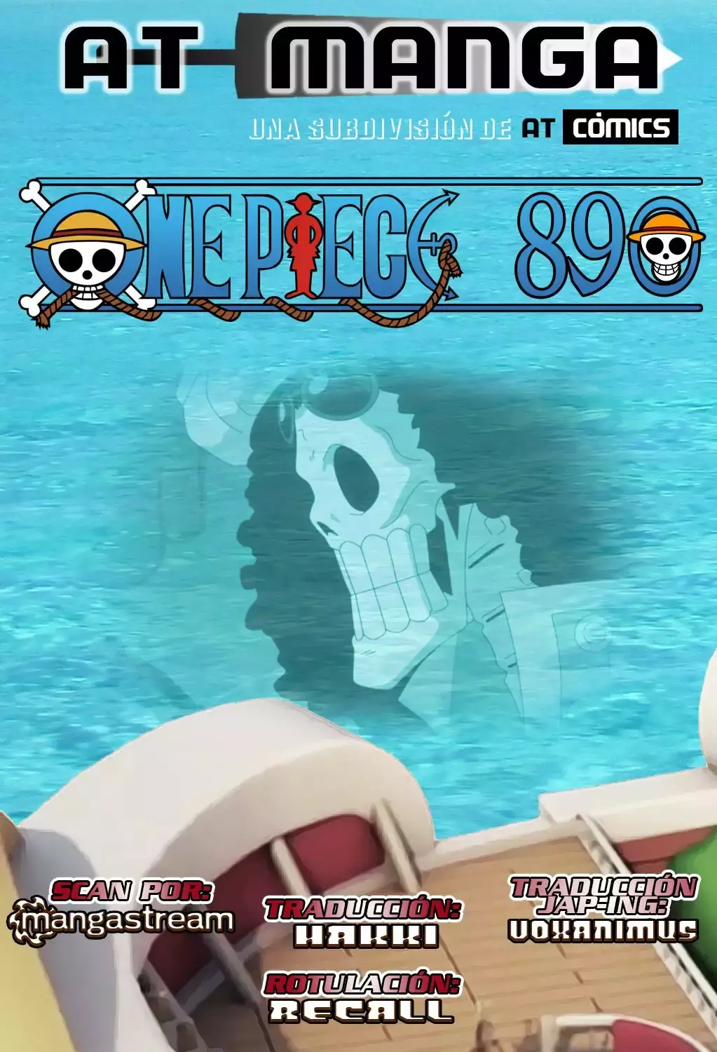 One Piece capítulo 890 página 3