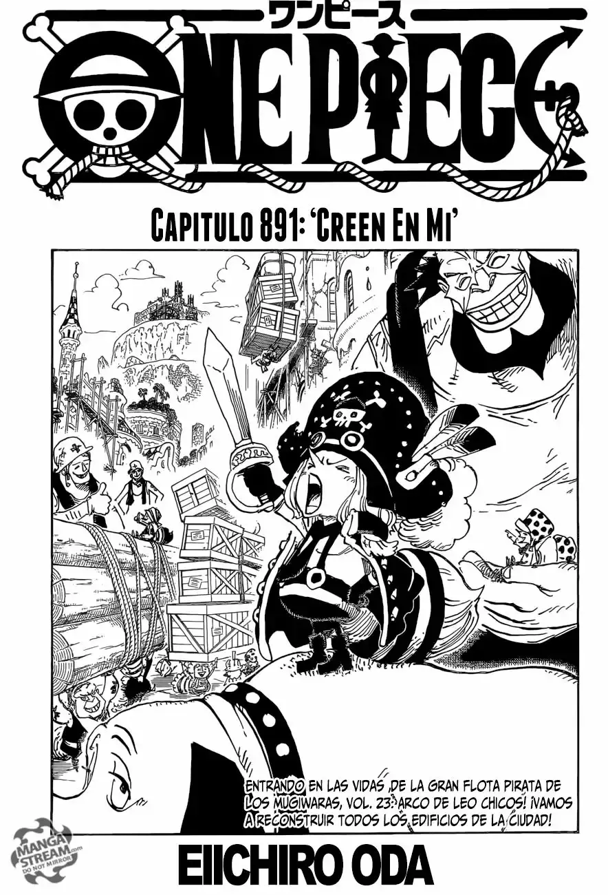 One Piece capítulo 891 página 1