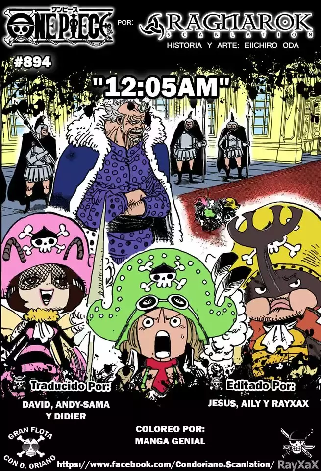 One Piece capítulo 894 página 1