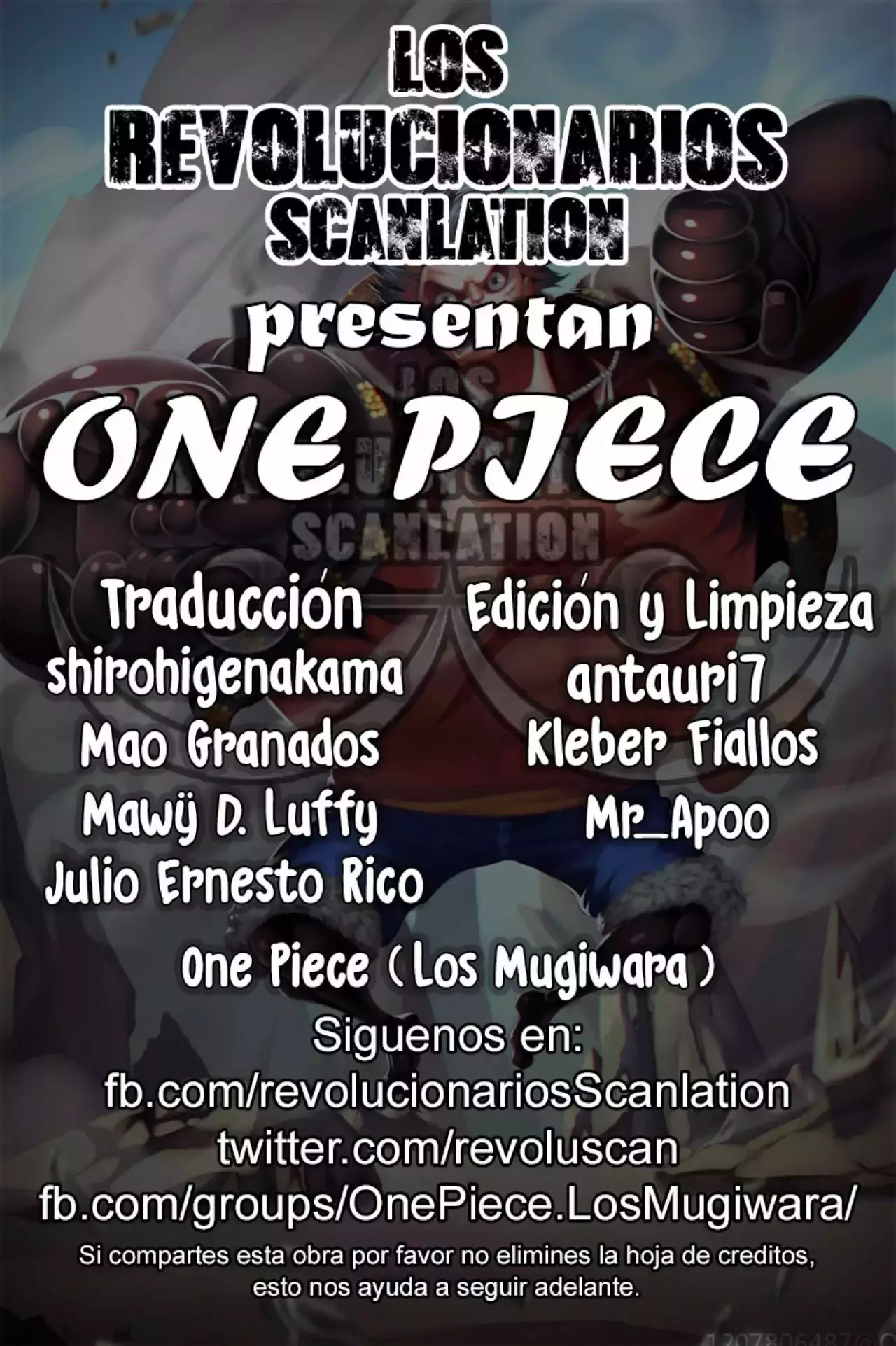 One Piece capítulo 898 página 1
