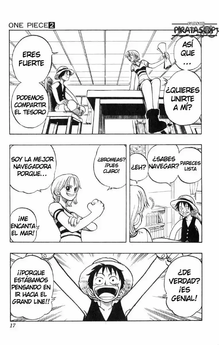 One Piece capítulo 9 página 16