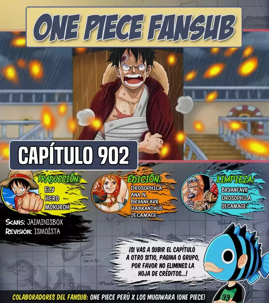 One Piece capítulo 902 página 1