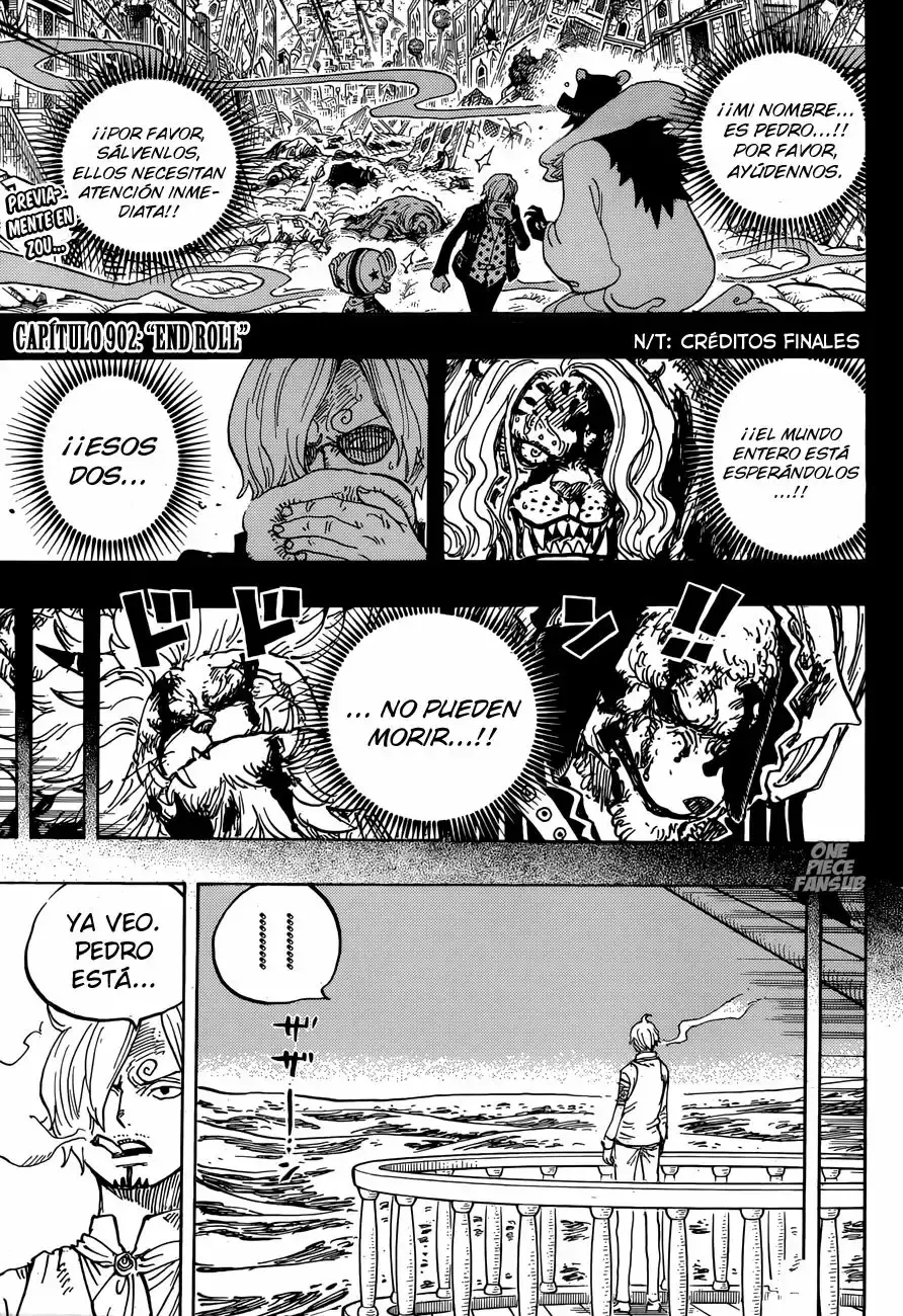 One Piece capítulo 902 página 3