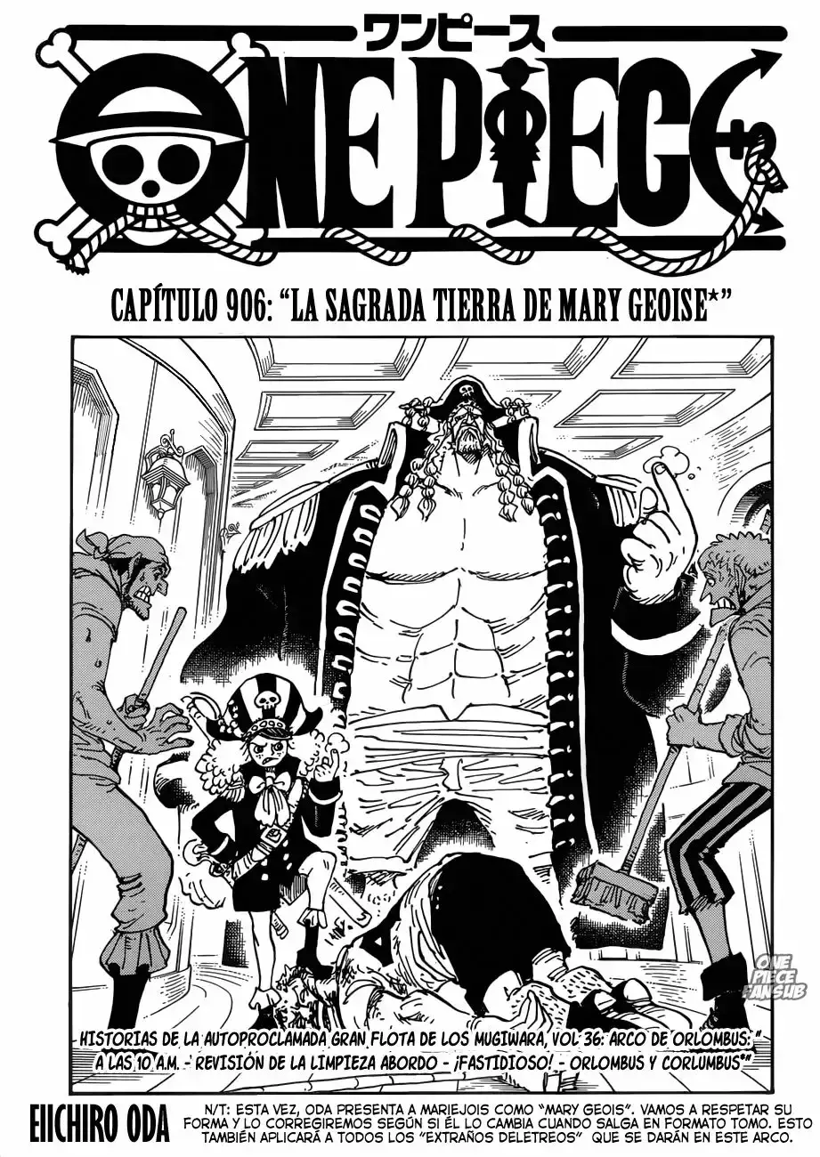 One Piece capítulo 906 página 2