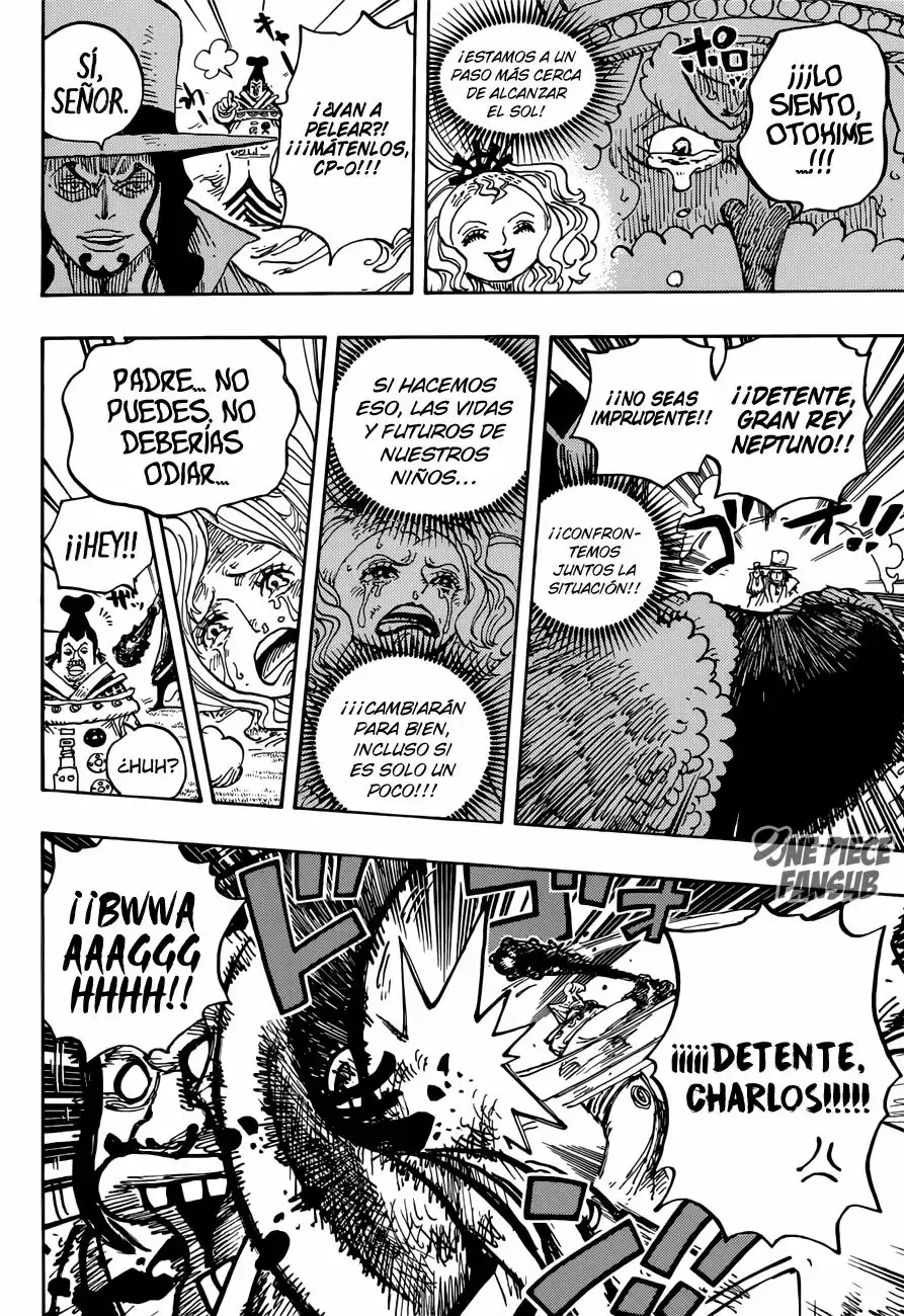One Piece capítulo 907 página 14