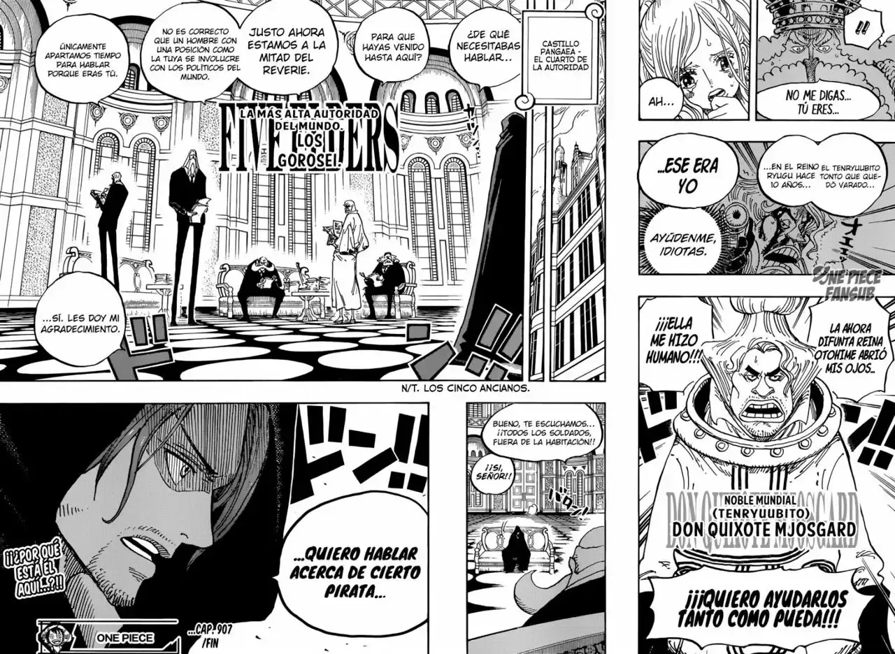 One Piece capítulo 907 página 16