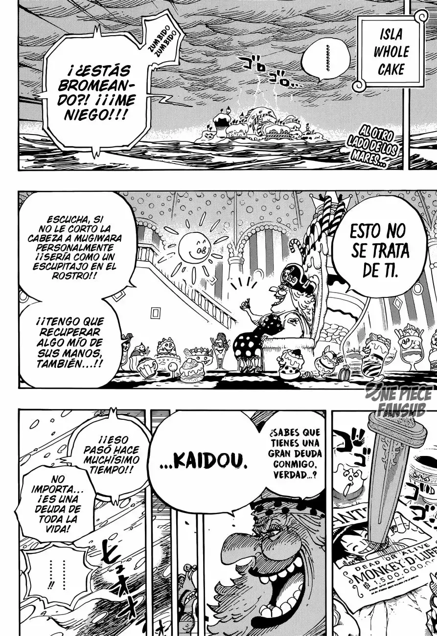 One Piece capítulo 907 página 3