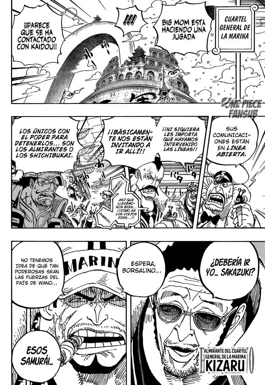 One Piece capítulo 907 página 5