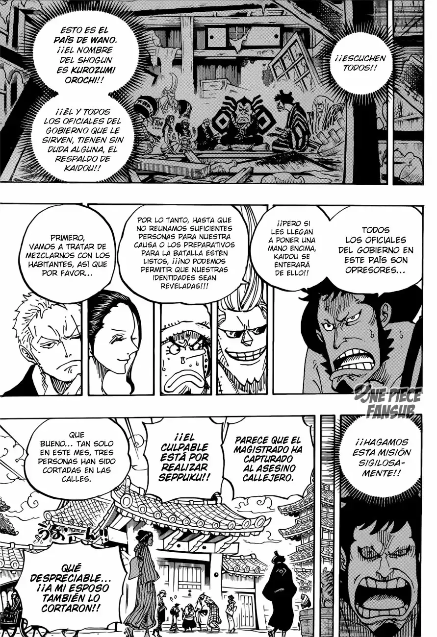 One Piece capítulo 909 página 13