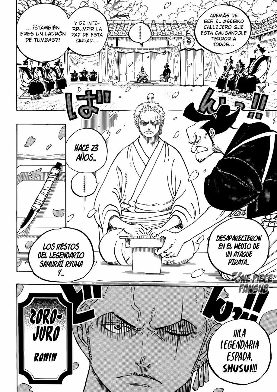 One Piece capítulo 909 página 14