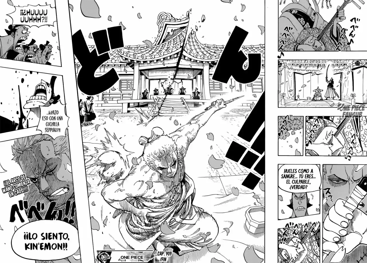 One Piece capítulo 909 página 16