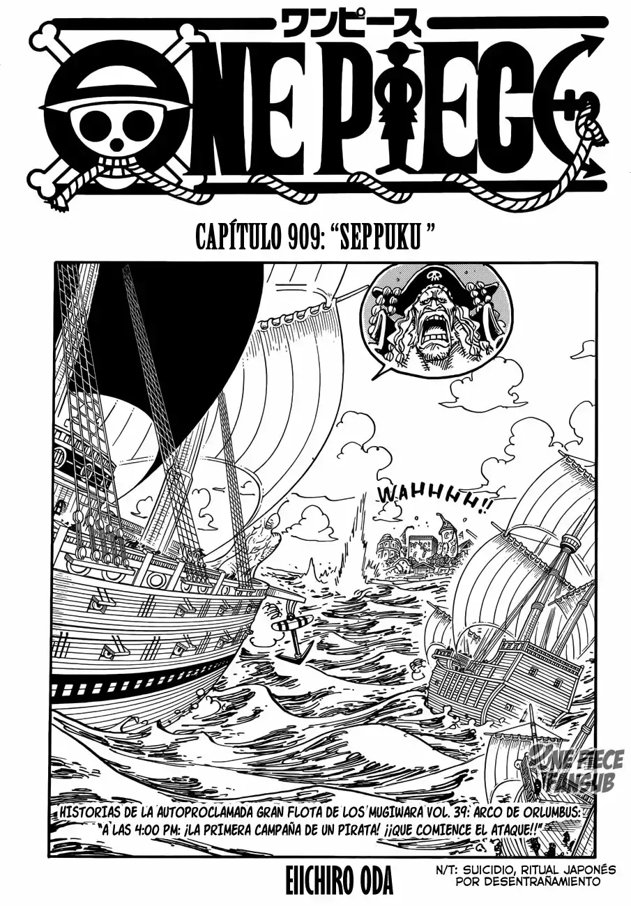 One Piece capítulo 909 página 2