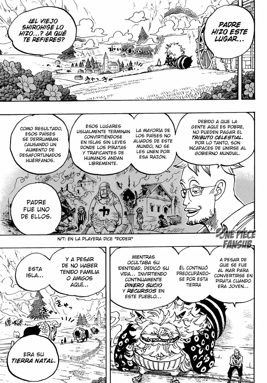 One Piece capítulo 909 página 6