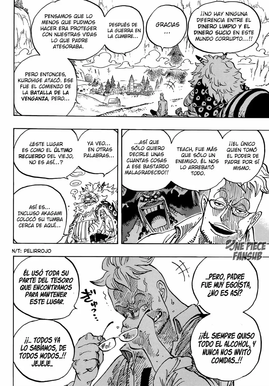 One Piece capítulo 909 página 7