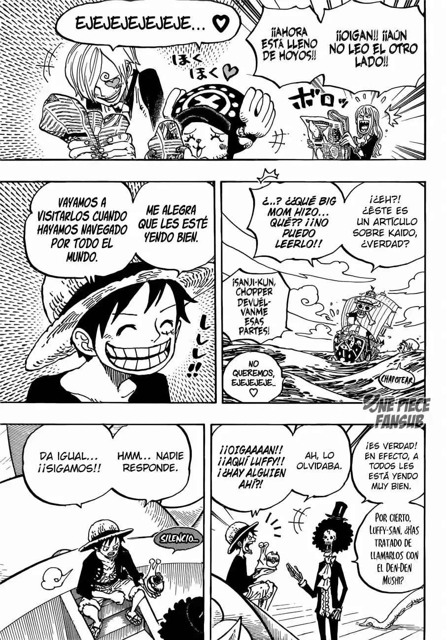 One Piece capítulo 910 página 5