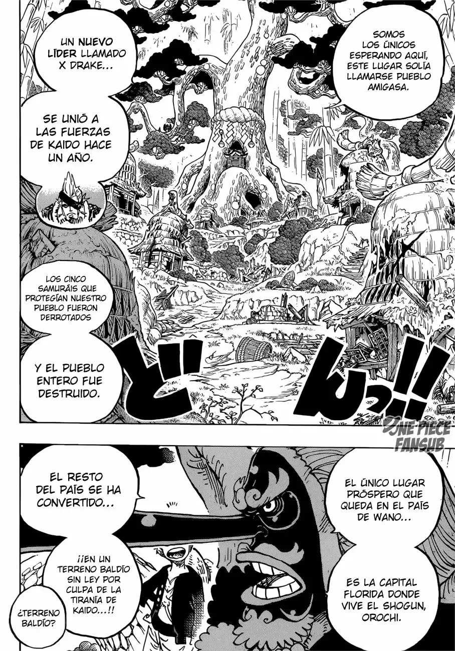 One Piece capítulo 912 página 6