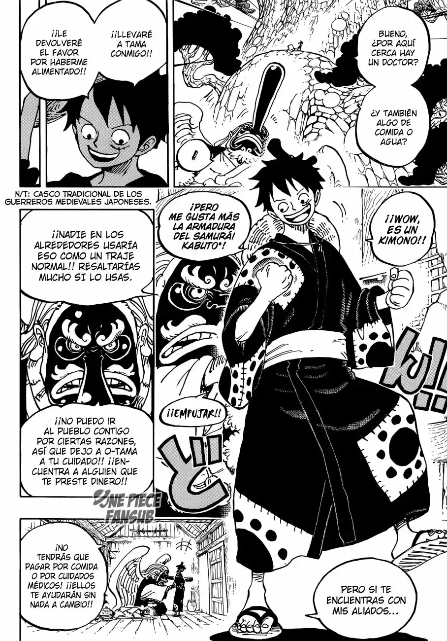 One Piece capítulo 912 página 8