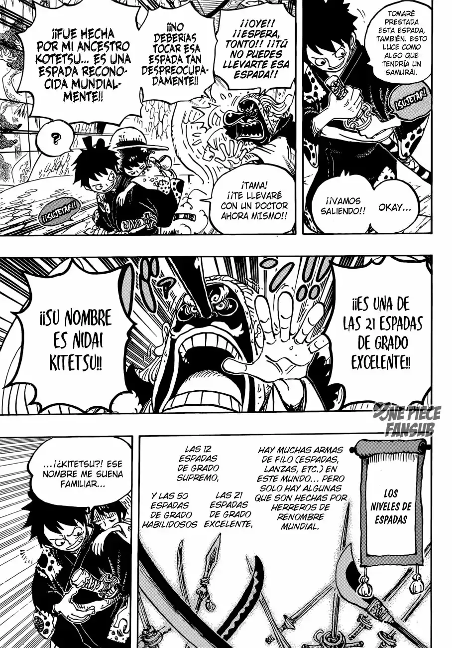 One Piece capítulo 912 página 9