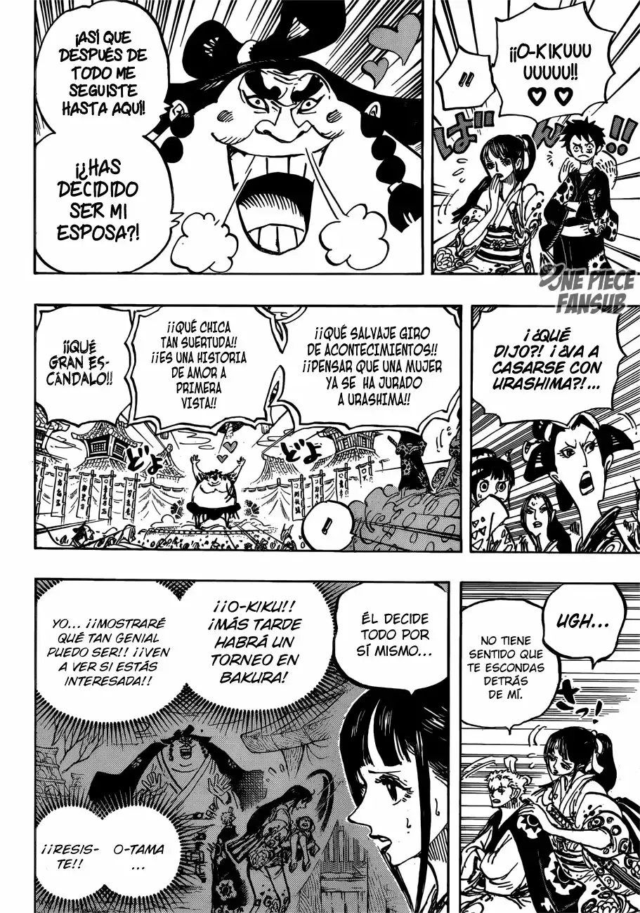 One Piece capítulo 915 página 14