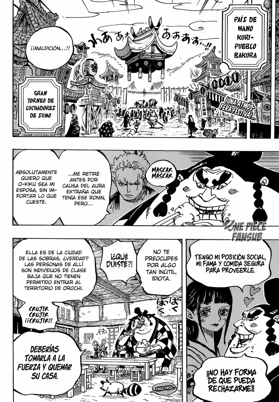 One Piece capítulo 915 página 3