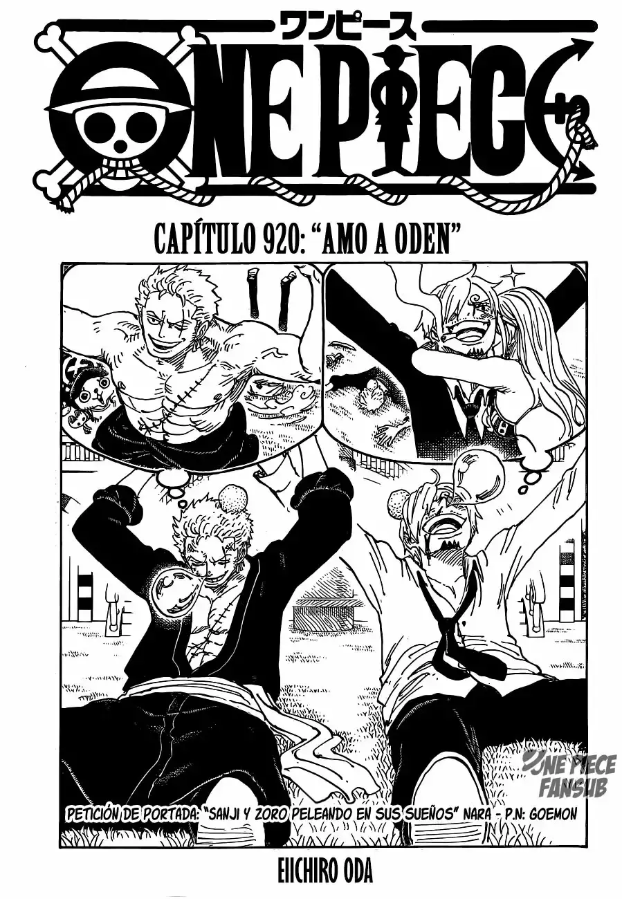 One Piece capítulo 920 página 2