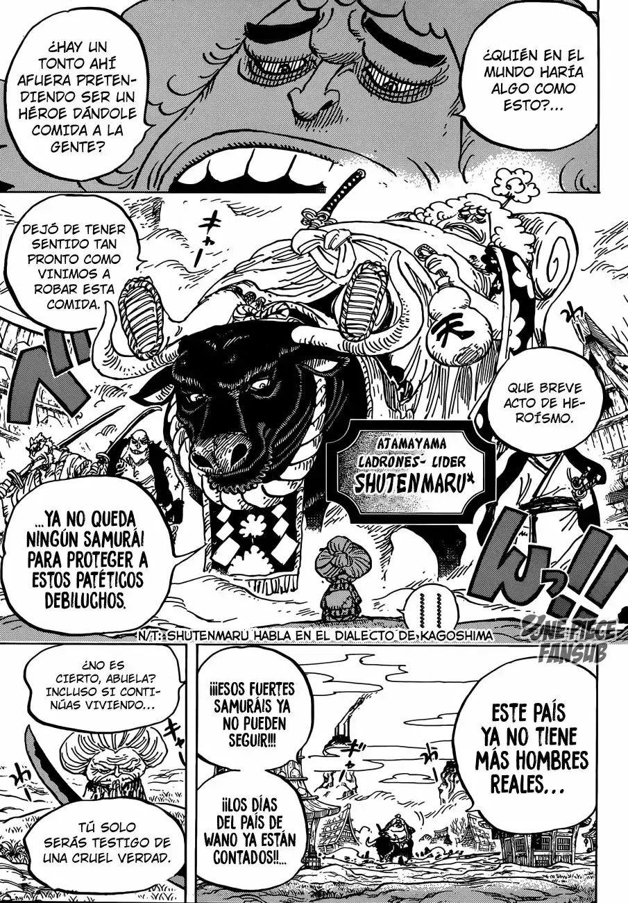 One Piece capítulo 921 página 12