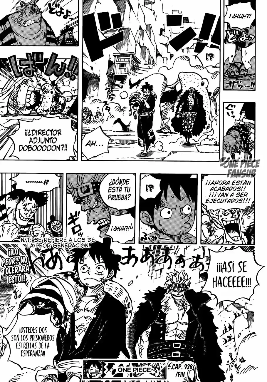 One Piece capítulo 926 página 18