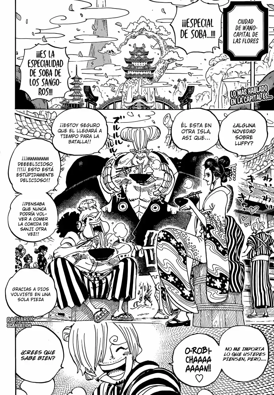 One Piece capítulo 927 página 3
