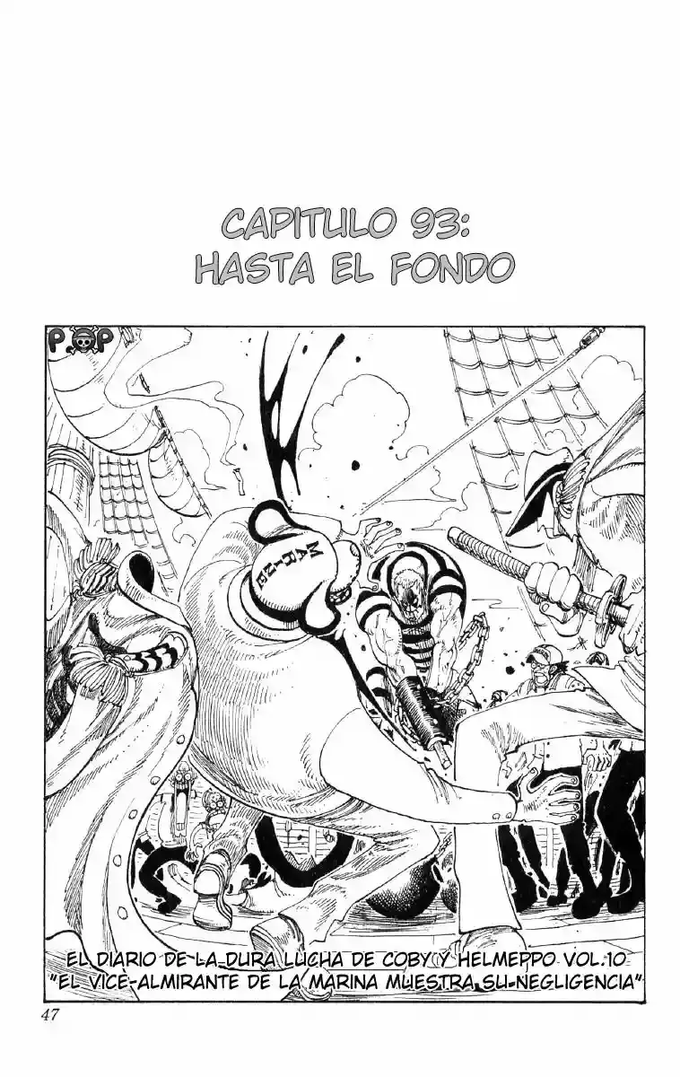 One Piece capítulo 93 página 1