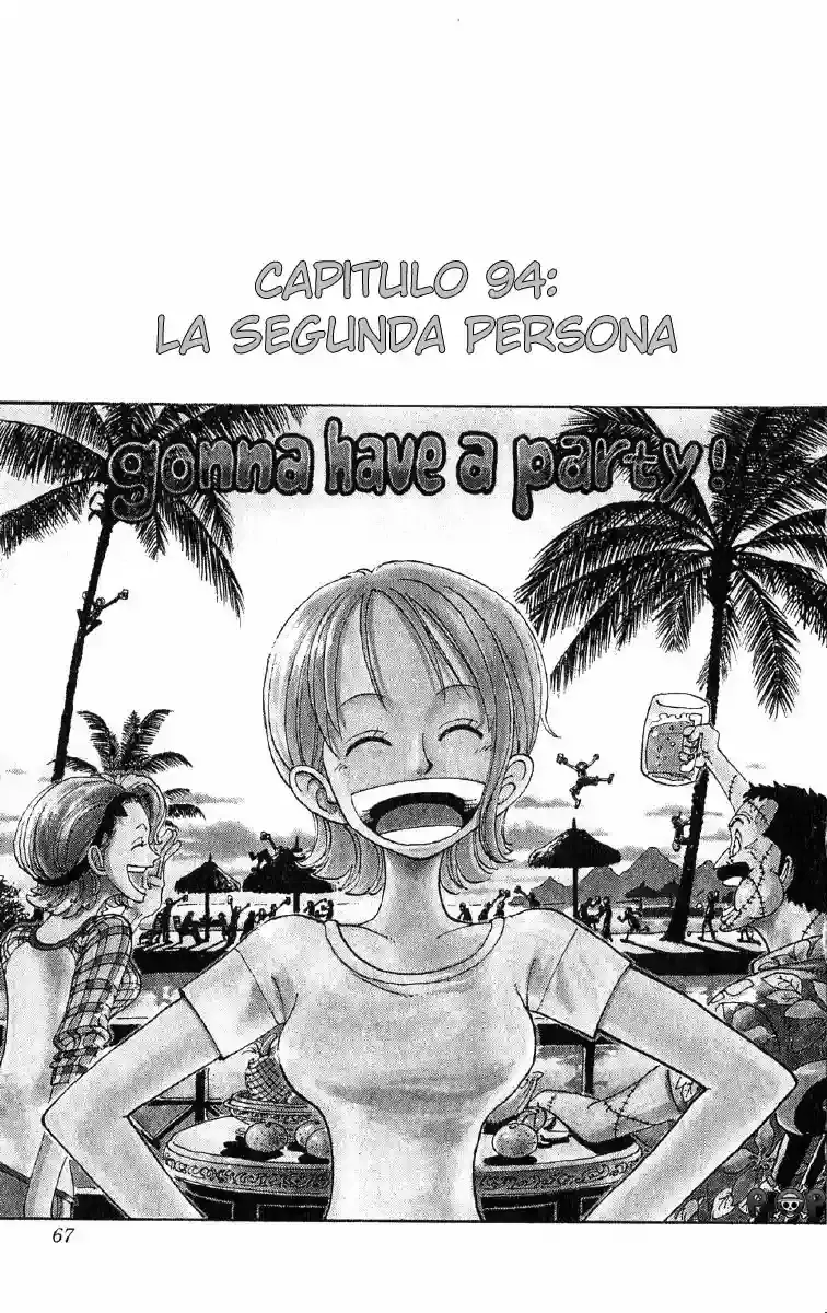 One Piece capítulo 94 página 1