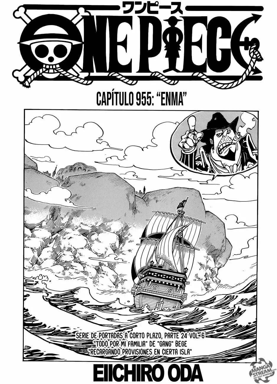One Piece capítulo 955 página 1