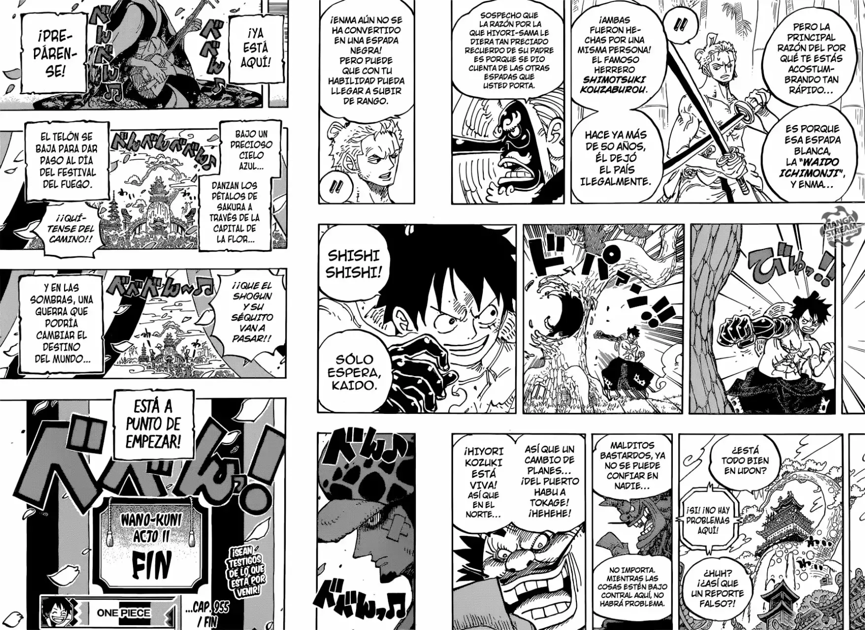 One Piece capítulo 955 página 16