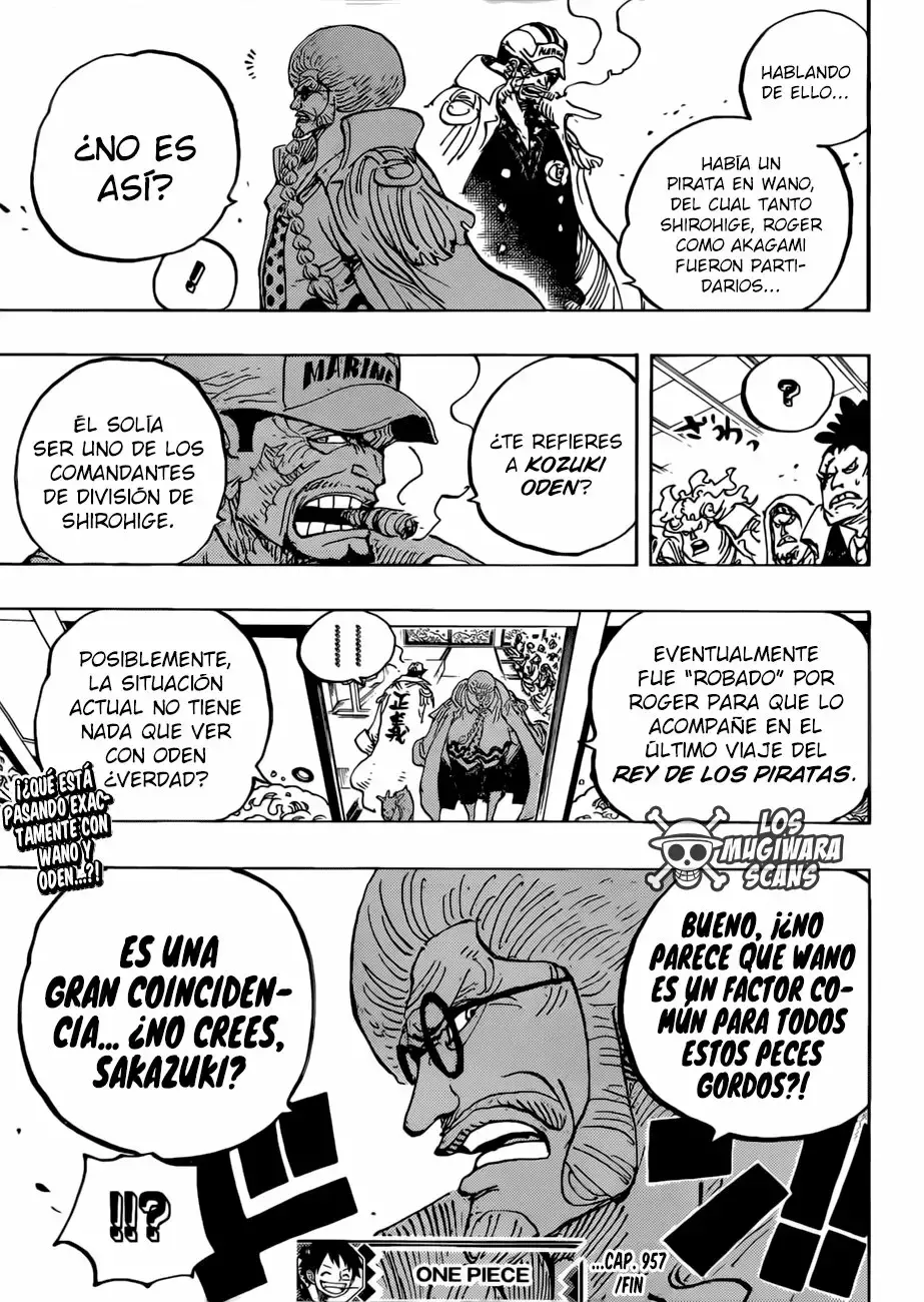 One Piece capítulo 957 página 20