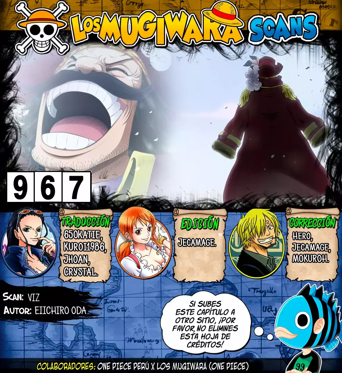 One Piece capítulo 967 página 1