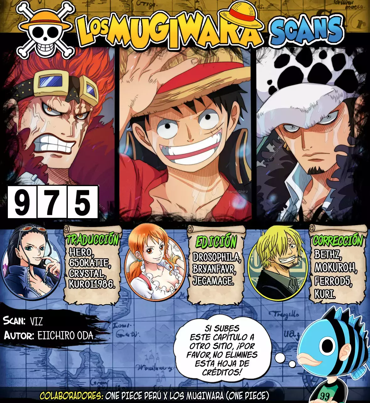 One Piece capítulo 975 página 1