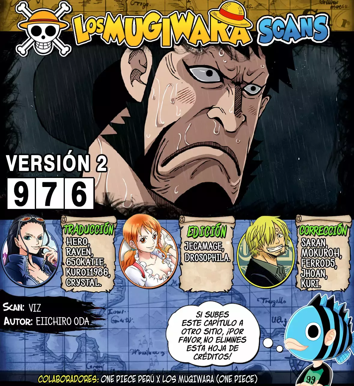One Piece capítulo 976 página 1