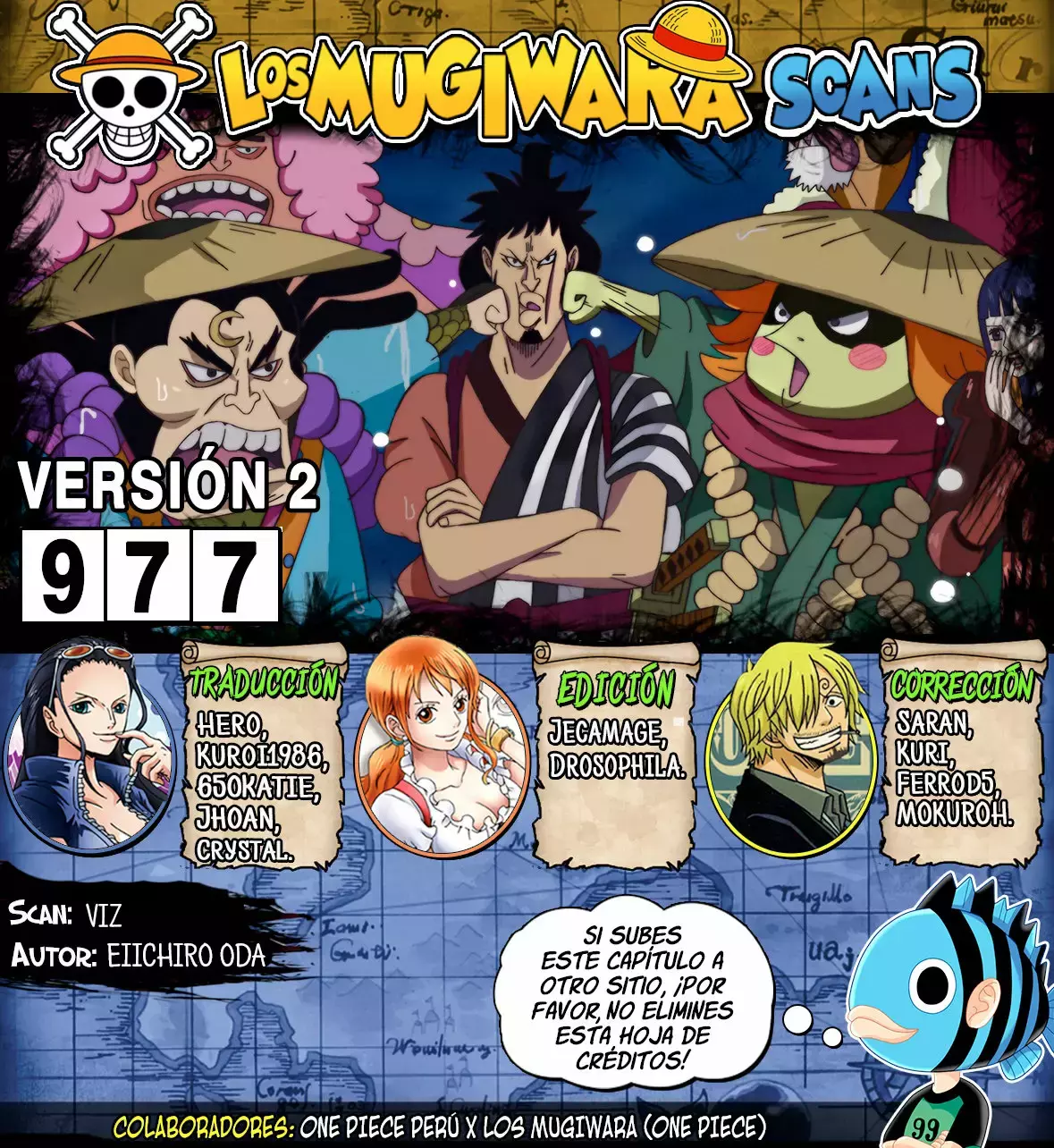 One Piece capítulo 977 página 1