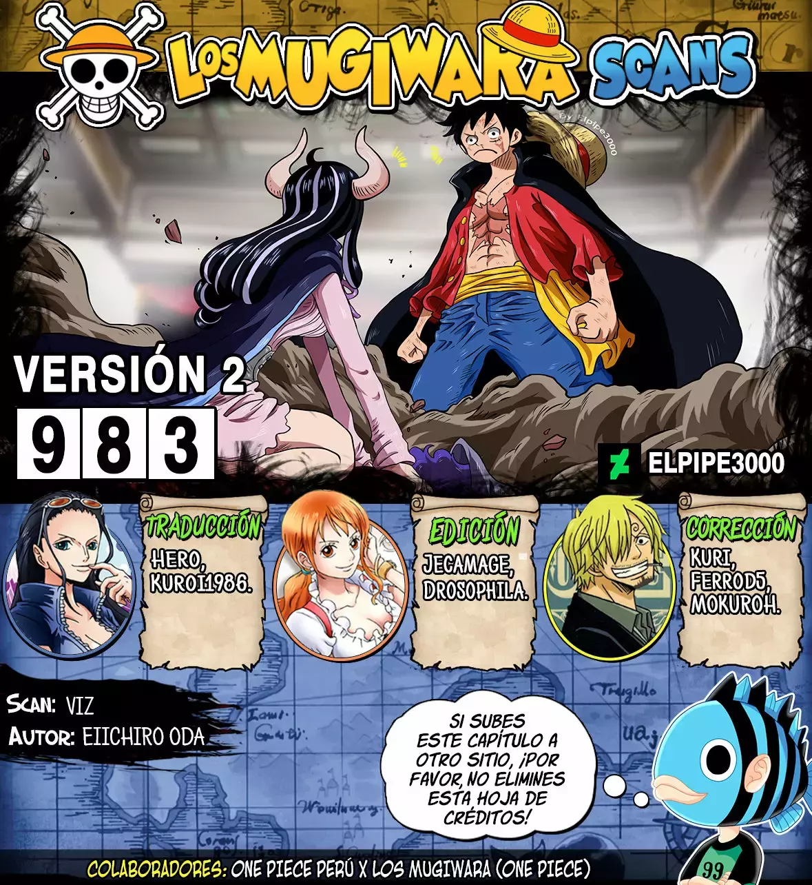One Piece capítulo 983.5 página 1