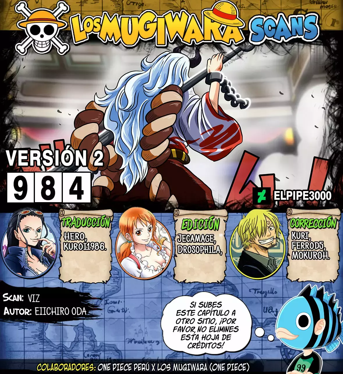 One Piece capítulo 984.5 página 1