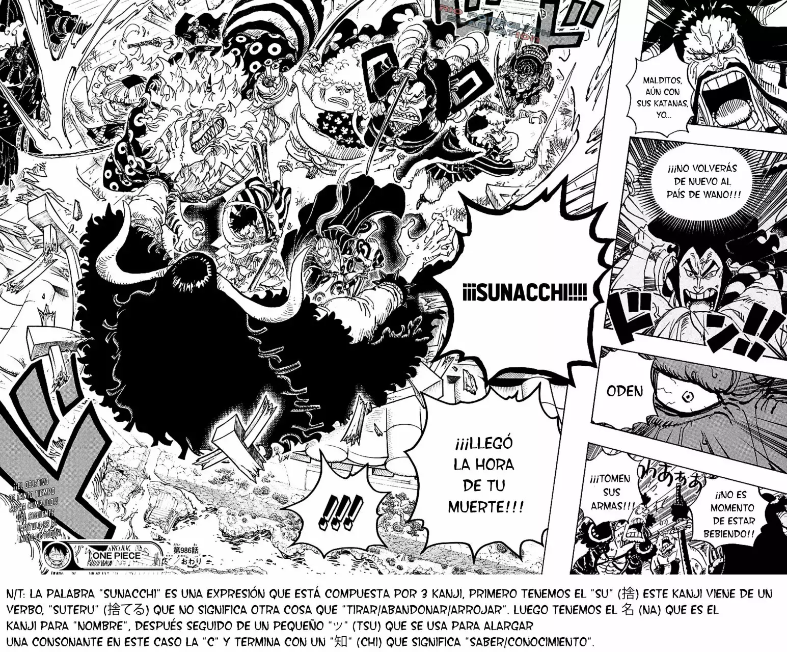 One Piece capítulo 986 página 16